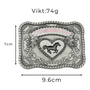 Bältespänne Cowgirl Up