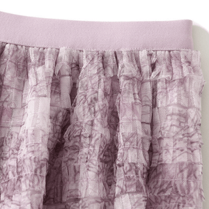 Bohemisk tyllkjol med tie-dye mönster