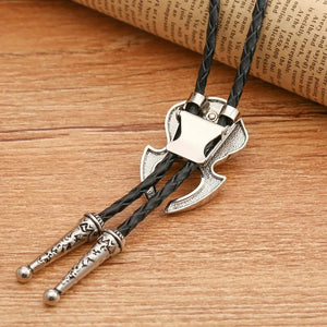 Bolo tie med tigeröga Gul
