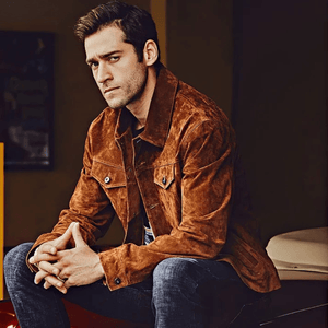 Brun jacka herr