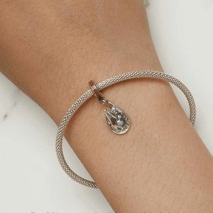 Cowboyhatt Berlock i Silver Silver