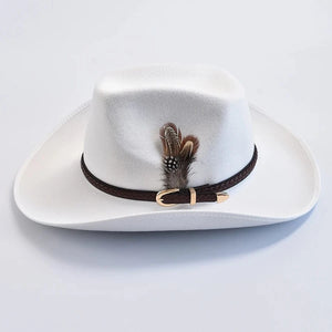 Elegant Cowboyhatt i Mjuk Filt