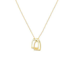 Halsband dubbla stigbyglar