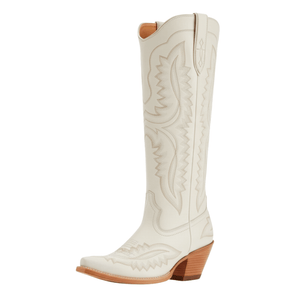 Höga Cowboyboots med Klassiskt Broderi för Dam