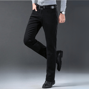 Svarta jeans herr straight Svart / 28