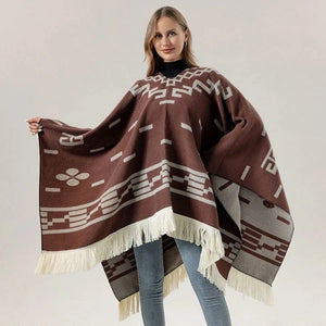 Western poncho Kaffe / One Size