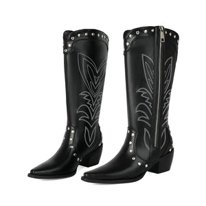 Höga cowboy boots dam