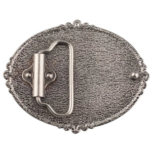 Bältespänne med kors och ornament i westernstil