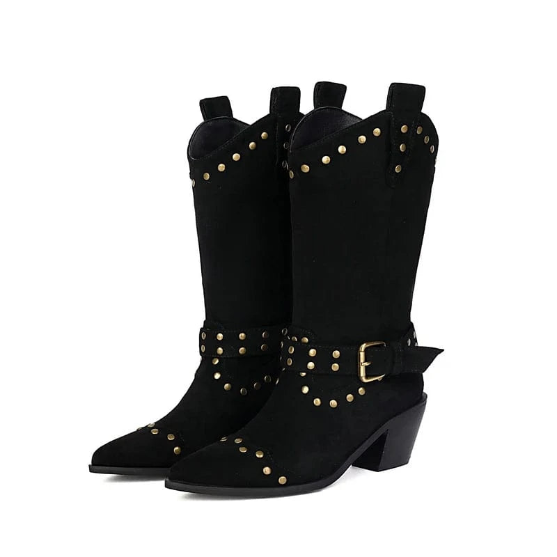 Cowgirl boots mocka