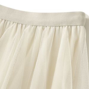 Bohemisk präriekjol i lager på lager av tyll