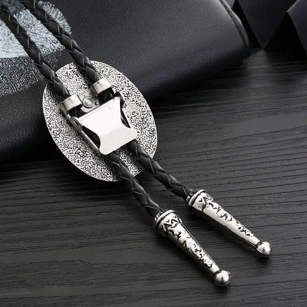 Bolo tie med äkta agatsten