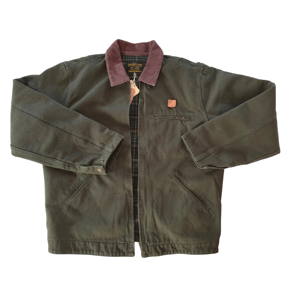 Bomull canvas jacka