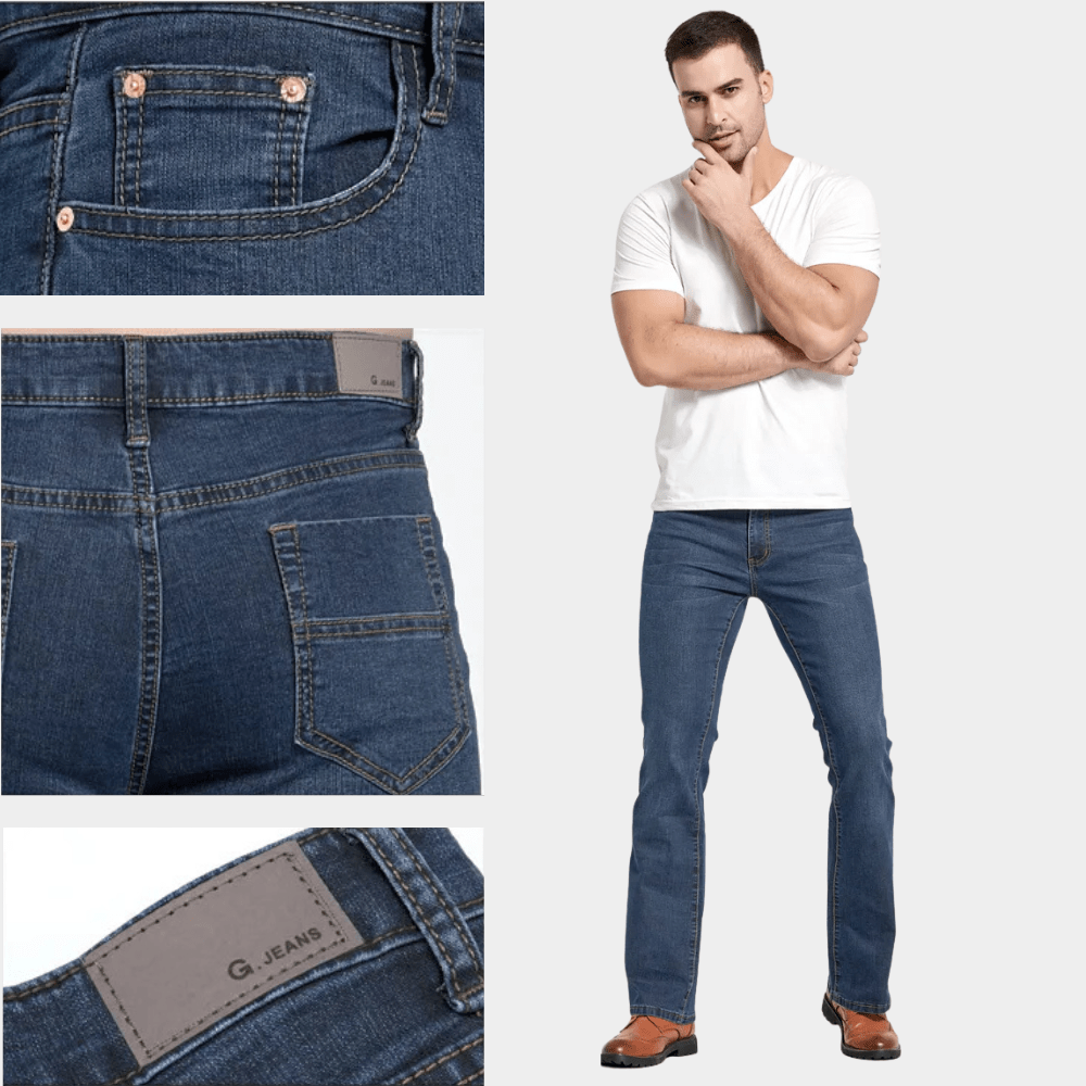 Bootcut jeans herr