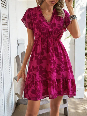 Cerise klänning