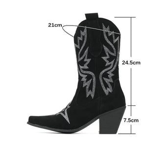 Cowboy boots mocka