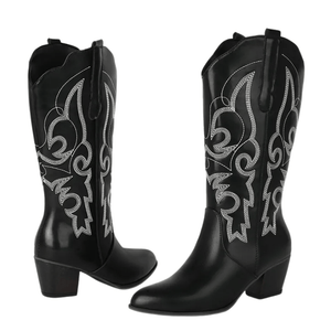 Cowboy boots skinnimitation