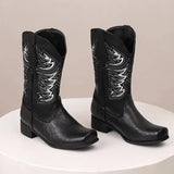 Cowboy boots svarta Svart / 36
