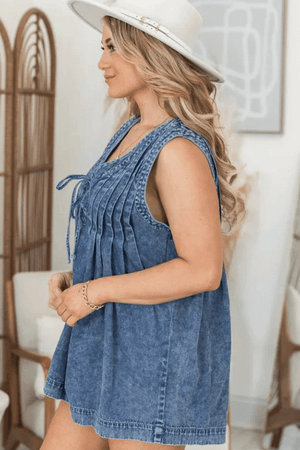 Denim jumpsuit