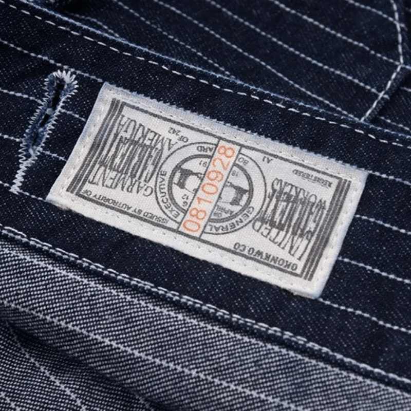 Denim väst herr