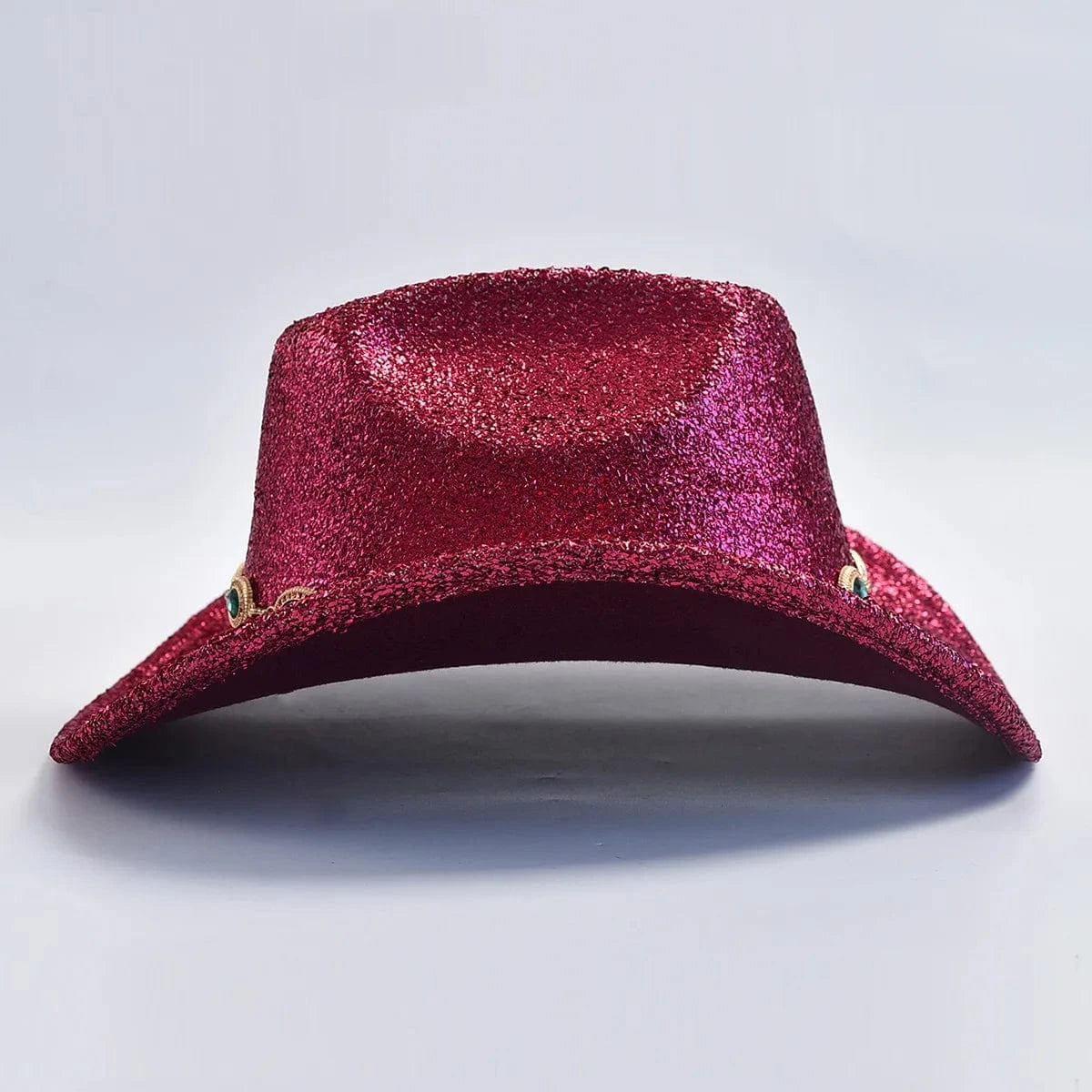 Glittrig cowboyhatt med strass