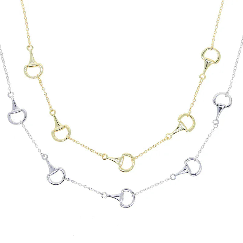 Halsband med Hästbett
