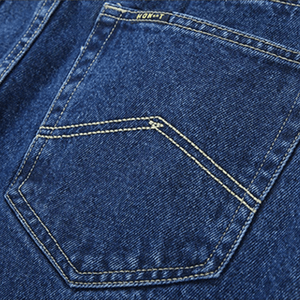 Klassiska raka jeans för män