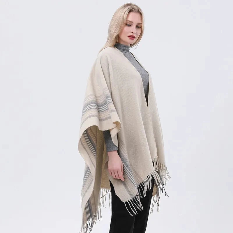 Sjal poncho