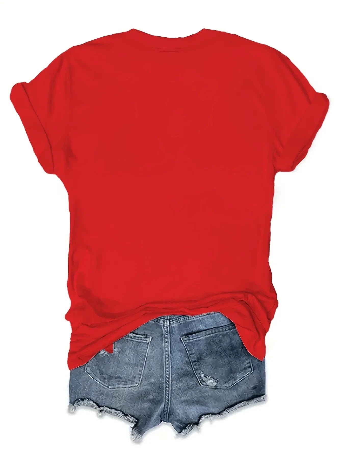 T-shirt med glittrande cowgirlboots och hatt