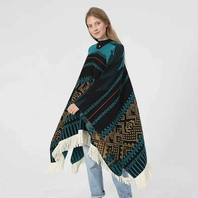 Vintage poncho